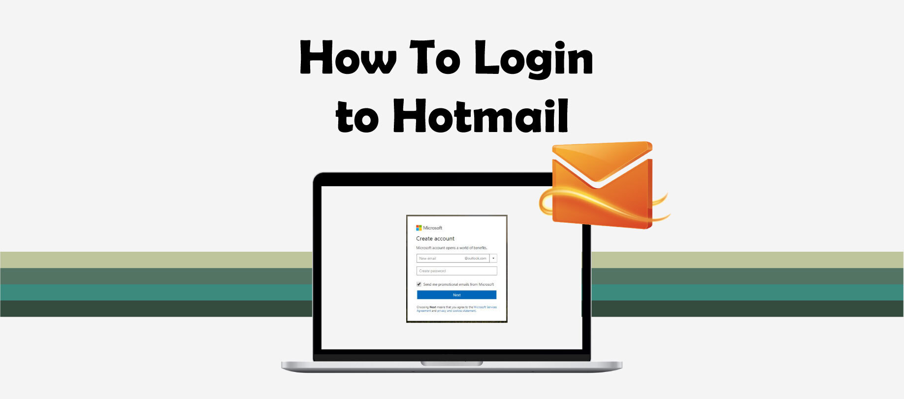 How to log in to Hotmail